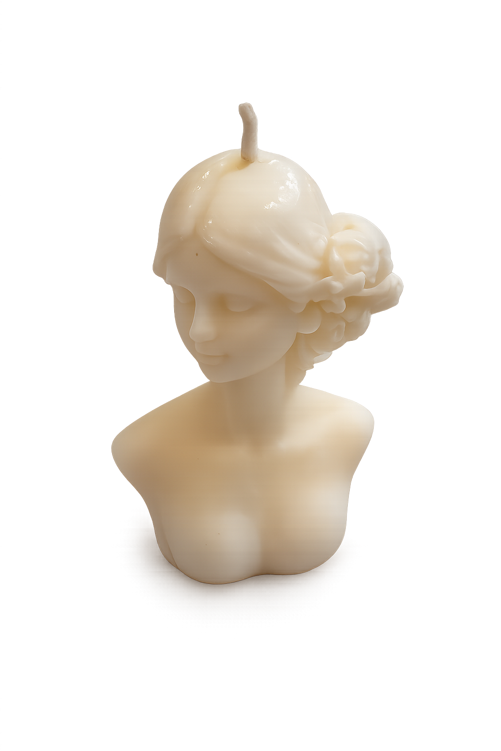116 INDIVIBES Grace Muse Sculpture Candle – Handcrafted Feminine Bust Candle | Luxury Decorative Art Candle for Home Décor & Gifting - Image 1