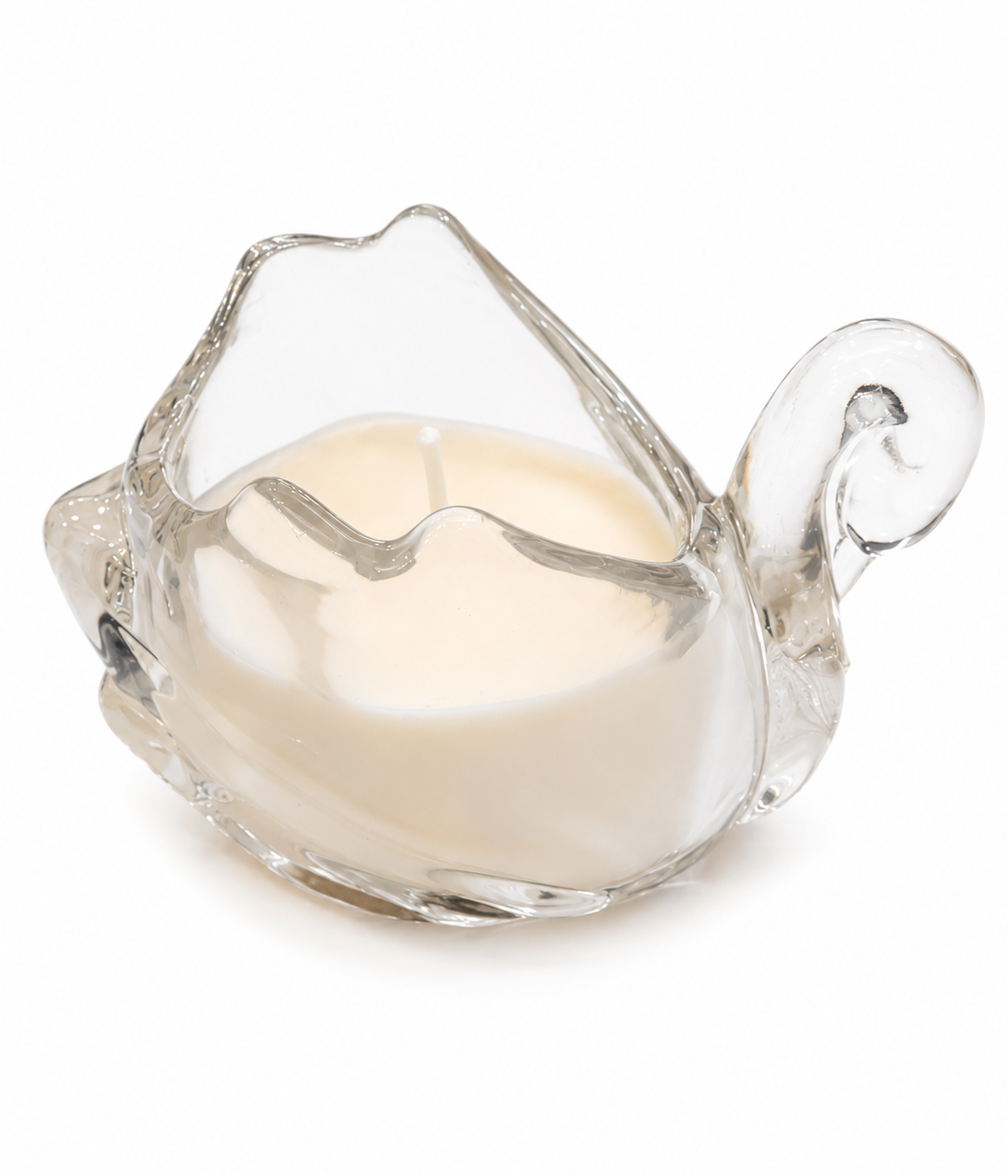 117 INDIVIBES Crystal Swan Candle – Luxury Decorative Glass Swan Candle | Elegant Home Décor & Premium Gifting - Image 1